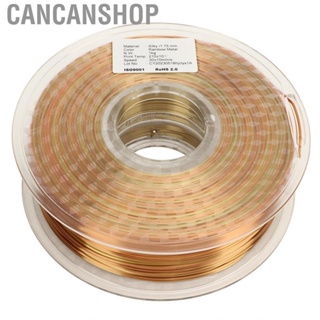 Cancanshop 3D Printers Filament Silk Rainbow Gradient Color 1.75mm Printing Consumables