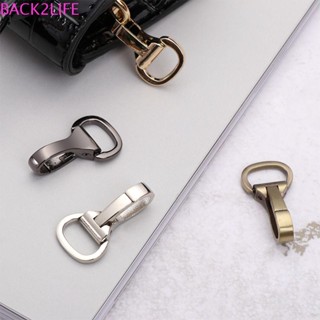 Back2life ตะขอก้ามปู DIY หัวเข็มขัดสุนัขที่ทนทานกระเป๋า Messenger คลิปด้านข้าง Carabiner คลิปสายคล้องไหล่เชื่อมต่อกระเป๋าอุปกรณ์เสริม