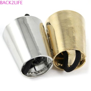 Back2life ที่คาดผมสีทองและสีเงินเครื่องประดับผมหางม้าปลอมโลหะที่ใส่ผมหางม้าโกธิค