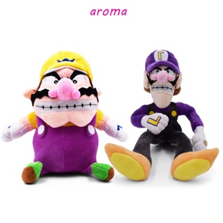 Aroma หมอนตุ๊กตานุ่ม รูปการ์ตูน Super Mario Waluigi ของขวัญวันเกิดคริสต์มาส