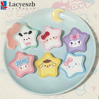 Lacyeszb กิ๊บติดผม ลายการ์ตูนอนิเมะ Cinnamoroll Kuromi Star น่ารัก สําหรับเด็ก