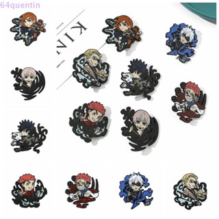 Quentin เข็มกลัด ลายการ์ตูนอนิเมะ Jujutsu Kaisen, Jujutsu Kaisen Wutiao Wu, Backpack Pins|ของขวัญแฟนคลับ แบบโลหะ ลายการ์ตูน Youren