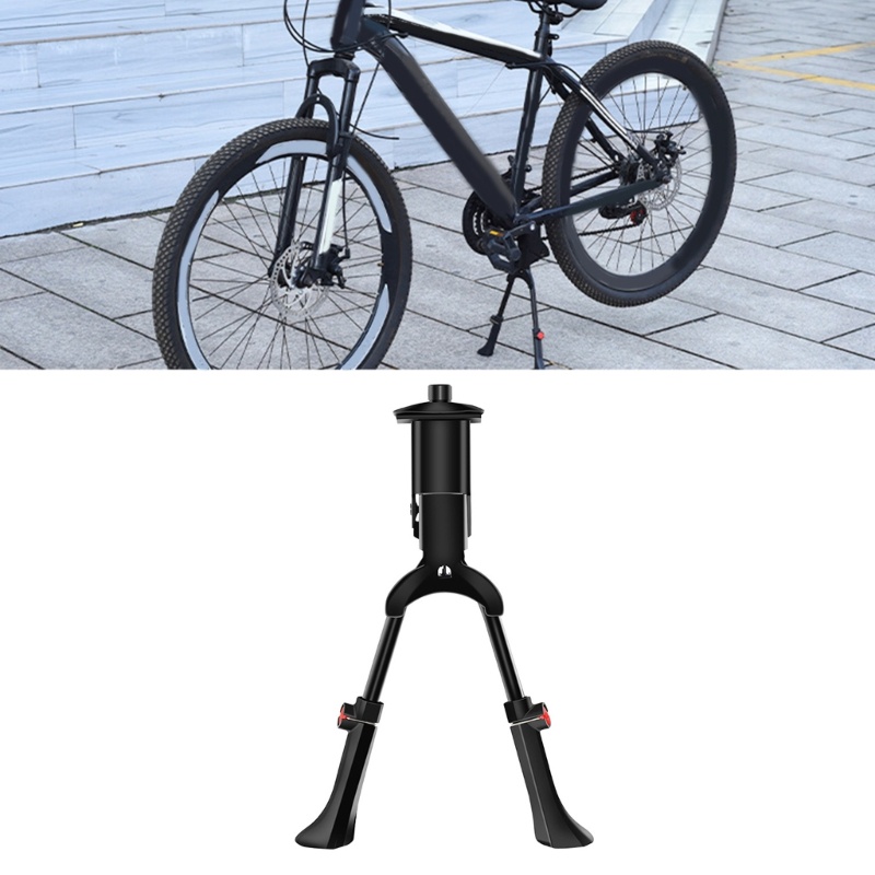 ✿ จักรยานเสือภูเขา Kick Stands Road Bike Double Bike Support Kick Stand