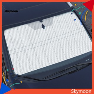 Skym* ม่านบังแดดหน้าต่าง อลูมิเนียมฟอยล์ เก็บง่าย สําหรับรถยนต์