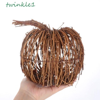 Twinkle1 พวงหรีดฟักทองสาน แฮนด์เมด DIY สําหรับตกแต่งเทศกาล เก็บเกี่ยว