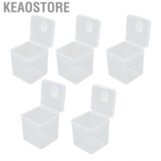 Keaostore Makeup Sponge Case Multipurpose Durable  Puff Storage Portable Dustproof Clear for Beads Puffs