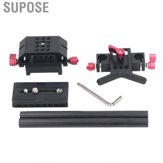 Supose DSLR  Rail Riser Rig System Quick Release Base Kit Mount Clamp Hot