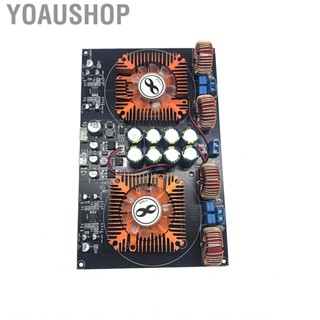 Yoaushop Power Amplifier Board  2.0 Channel Module DC24-48V Air Cooling for Audio Equipment