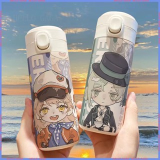 🥤สินค้าแอนิเมชั่น Limited 🥤Water Cup🥤 กระติกน้ําร้อนสเตนเลส แบบพกพา จุน้ําได้เยอะ น้ําหนักเบา สําหรับนักเรียน