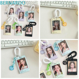Bernardo ที่ใส่โฟโต้การ์ด ไอดอล อะคริลิคใส ลายศิลปินเกาหลี สําหรับเด็กผู้หญิง