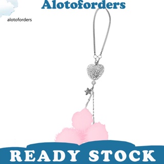 &lt;Alotoforders&gt; เครื่องประดับแขวนตกแต่งกระจกมองหลัง ภายในรถยนต์ ขนาดกะทัดรัด