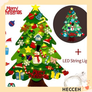 Hecceh สายไฟ ลายซานตาคลอส ของขวัญ สําหรับตกแต่งต้นคริสต์มาส DIY