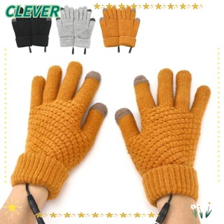 Clever เครื่องอุ่นมือไฟฟ้า แบบเต็มนิ้ว กันความหนาว ให้ความอบอุ่น สําหรับฤดูหนาว