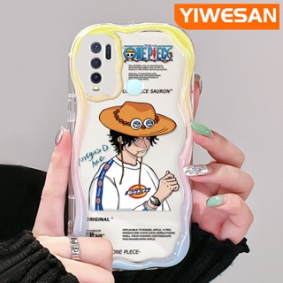 เคสโทรศัพท์มือถือแบบนิ่ม ใส กันกระแทก สีมาการอง หลากสี สําหรับ VIVO Y30 Y30i Y50