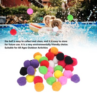 GARDEN LIVE 40 pcs Water Soaker Balls นำกลับมาใช้ใหม่ได้ลูกโป่งน้ำ Soft สำหรับเด็กชายหญิงฤดูร้อนของเล่นน้ำกลางแจ้ง