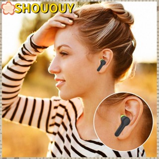 Shououy ที่ครอบหูฟัง ซิลิโคนนิ่ม กันลื่น แบบเปลี่ยน สําหรับ Echo Buds 2023 5 คู่