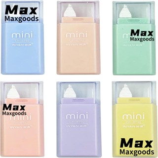 Maxg เทปลบคําผิด พลาสติก สีขาว สําหรับสํานักงาน การเรียนรู้ 6 ชิ้น