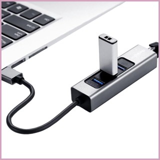 3-in-1 อะแดปเตอร์แยกสาย USB 3.0 RJ45 สําหรับคอมพิวเตอร์ แล็ปท็อป aseath