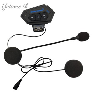 Bt12 CSR8635 ชุดหูฟังบลูทูธ V4.0+EDR สําหรับหมวกกันน็อครถจักรยานยนต์