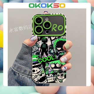 [Okso] ใหม่ เคสโทรศัพท์มือถือแบบนิ่ม กันกระแทก ลายการ์ตูน Dark Illustration สําหรับ OPPO Reno9 Reno8 Reno7pro reno6 5