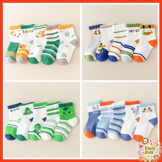 พร้อมส่ง ถุงเท้าผ้าฝ้ายแท้ ลายการ์ตูนสัตว์น่ารัก 8 เมตร -13 …