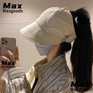 Maxg หมวกปีกกว้าง กันแดด ป้องกันรังสียูวี แฟชั่นฤดูร้อน สําหรับกลางแจ้ง