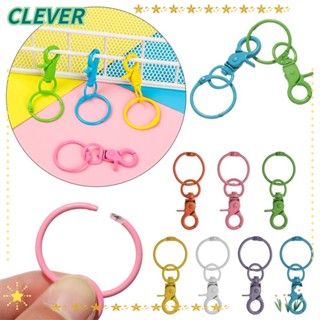 Clever คาราบิเนอร์ คาราบิเนอร์ พร้อมบักเกิล สําหรับทําเครื่องประดับ กระเป๋า