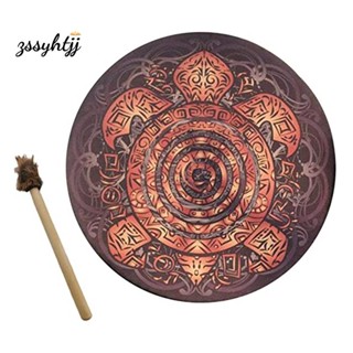 เครื่องดนตรีกลอง Shamanic Drums Sound Healer Shamanic Drums สําหรับดนตรีทางจิตวิญญาณ