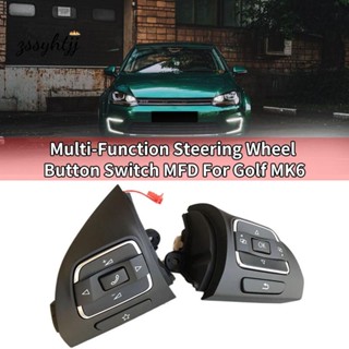 ปุ่มสวิตช์พวงมาลัยรถยนต์ อเนกประสงค์ MFD สําหรับ Golf MK6 Tiguan Jetta MK6 EOS 5C 2 ชิ้น0959537A,5c0959538B อุปกรณ์เสริม แบบเปลี่ยน