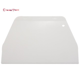 ที่ขูดแป้งโดว์ พลาสติก สีขาว 19 ซม. x 12.5 ซม.