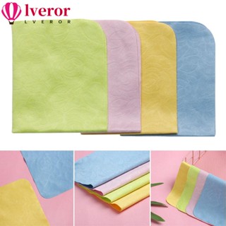 Lveror ผ้าทําความสะอาดหน้าจอโทรศัพท์ เลนส์ แว่นตา สุ่มสี 1 2 3 4 ชิ้น