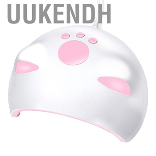 Uukendh 60W Nail Lamp with LCD Display and 3 Timer Settings for Art