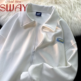 SWAY  เสื้อผ้าผู้ญิง แขนยาว เสื้อฮู้ด คลุมหญิง สไตล์เกาหลี แฟชั่น  ทันสมัย Unique Korean Style ทันสมัย A98J06P 36Z230909