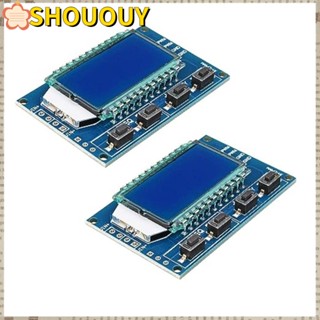 Shououy โมดูลเครื่องกําเนิดสัญญาณ 1Hz-150Khz 3.3V-30V ความถี่ 1 ช่องทาง ปรับได้ 2 ชิ้น