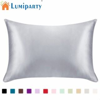 Lumiparty ปลอกหมอน ผ้าเรยอนเทียม มีซิป สําหรับเครื่องนอน (ไม่มีหมอนด้านใน)