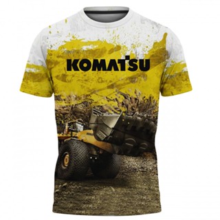 เสื้อยืด ลาย Komatsu X022 3D