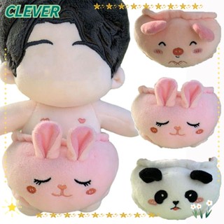 Clever กางเกงชั้นใน ผ้าฝ้าย ลายการ์ตูนแพนด้า หมู กระต่าย ขนาดมินิ 20 ซม. สําหรับตุ๊กตากระต่าย พร็อพถ่ายรูป