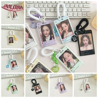 Bo เคสใส ใส่บัตร รูปภาพ ไอดอล หัวใจ ศิลปินเกาหลี ของขวัญ สําหรับเด็กผู้หญิง