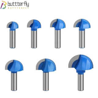 Buttterfly ดอกสว่านเราเตอร์ ก้านกลม 1/2 มม. คุณภาพสูง สําหรับงานไม้