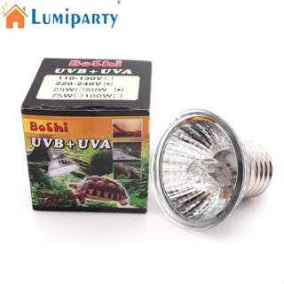 Lumiparty โคมไฟทําความร้อนอัลตราไวโอเลต Uvb E27 สําหรับสัตว์เลี้ยง สุนัขจิ้งจก