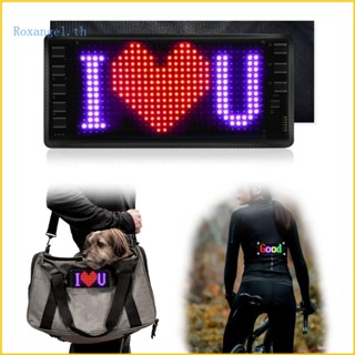 Rox แผงโฆษณา LED แบบพกพา สําหรับติดหน้าต่างรถยนต์