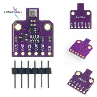 บอร์ดโมดูลเซนเซอร์วัดอุณหภูมิความชื้นดิจิทัล BME680 CJMCU-680 2 ชิ้น