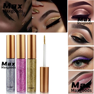 Maxg อายไลเนอร์ เนื้อลิขวิด กลิตเตอร์ ติดทนนาน 10 สี