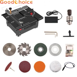 Reliable Multifunctional Electric Table Saw for Crafts 100W Power Sliding Design