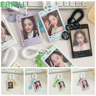 Erich พวงกุญแจอะคริลิค รูปไอดอล Kpop สําหรับใส่บัตรประชาชน