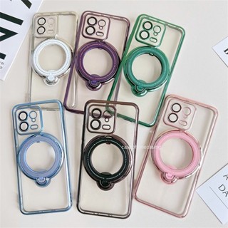 เคสโทรศัพท์มือถือแบบนิ่ม TPU ใส กันกระแทก พร้อมแหวนขาตั้ง สําหรับ Xiaomi Mi 13 Pro Lite 5G 12T 11T Pro 2023 Poco X3 X3Pro X4Pro