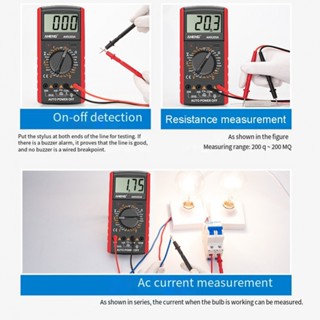 An9205a มัลติมิเตอร์ดิจิตอล มัลติฟังก์ชั่น ช่างไฟฟ้า แรงดันไฟฟ้า แอมมิเตอร์ 1999 นับ