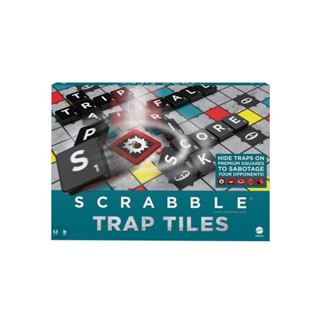 นายอินทร์ Scrabble Trap Tiles (HJG44) เกมต่อคำภาษาอังกฤษ สแคร็บเบิลแทร็ปไทล์ส