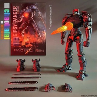 Pacific Rim 2 Movie Thunder Again Revenge Wanderer Mecha movable luminous hand do monster model toy