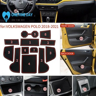 ช่องใส่แก้วน้ํา ภายในรถยนต์ สําหรับ Volkswagen Polo 18 Z8K5